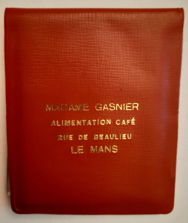 Calendrier Miroir 1961 Mme Gasnier Alimentation Café Le Mans – Image 2