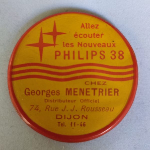 Philips 38 (revendeur Menetrier Dijon)