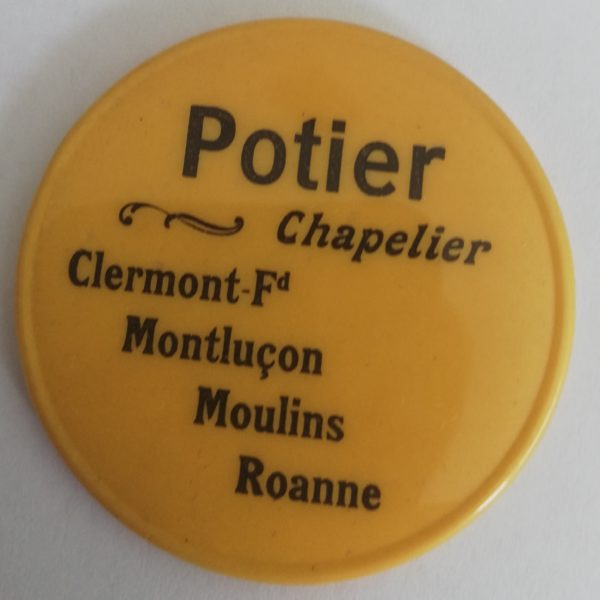 potier chapelier (jaune)