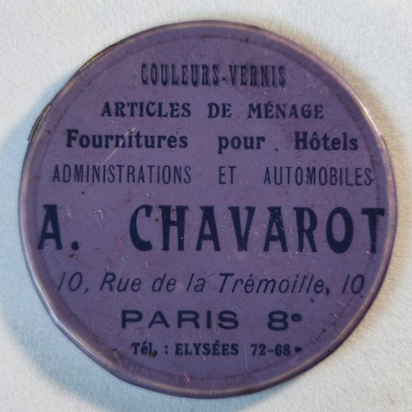 A. Chavarot à Paris