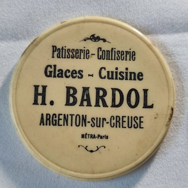 Pâtisserie-Confiserie, Glaces-Cuisine. H. Bardol. Argenton-Sur-Creuse.