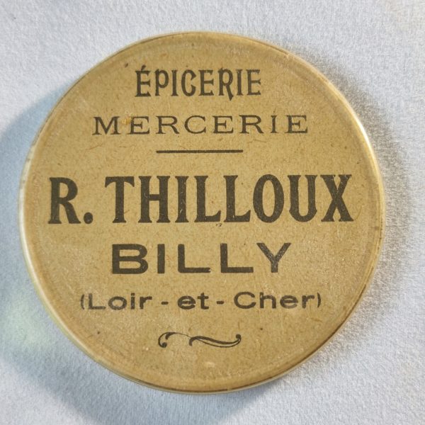 Épicerie-Mercerie. R. Thilloux Billy (Loir-et-Cher).