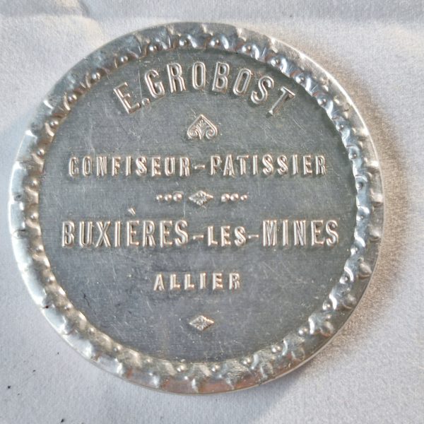 E. Grobost. Confiseur-Patissier. Buxières-Les-Mines. Allier.