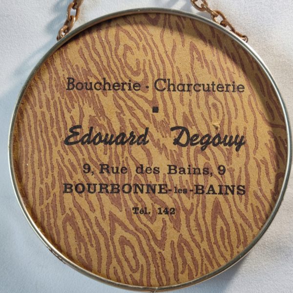 Boucherie - Charcuterie. Edouard Degouy. Bourbonne-Les-Bains (52).