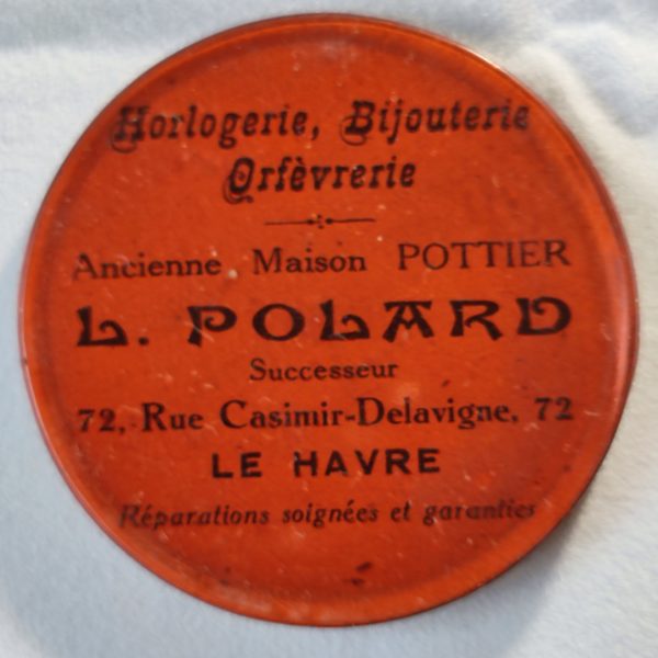 Horlogerie-Bijouterie-Orfèvrerie. L. Polard. Le Havre.