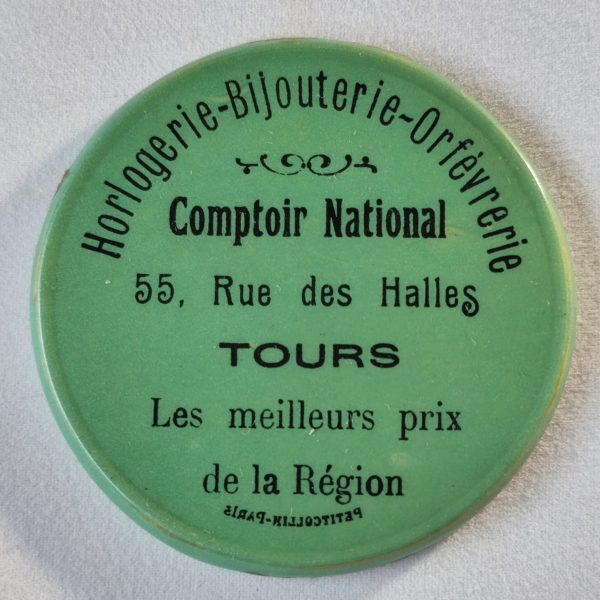 Horlogerie-Bijouterie-Orfèvrerie. Comptoir National. Tours.