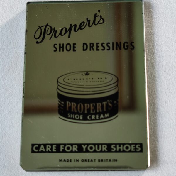 "Propert's, shoe dressings, Care for your shoes".