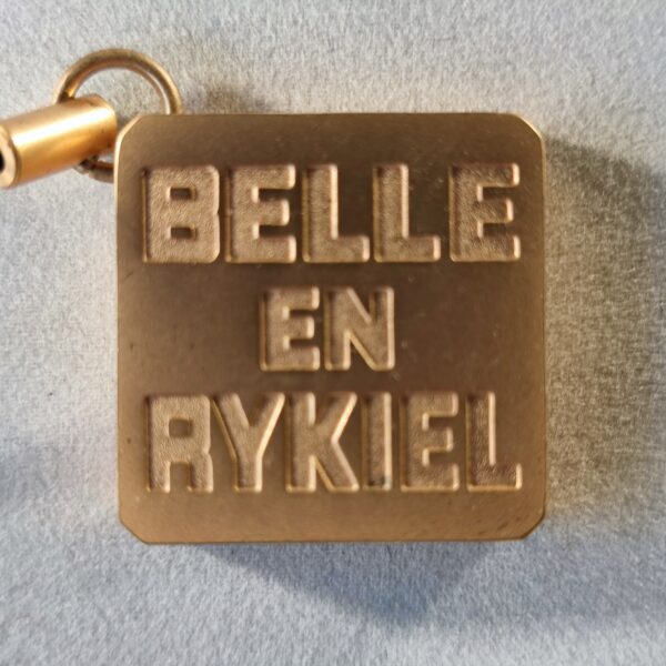 Miroir porte clés, ouvrant, "Belle en Rykiel". – Image 2