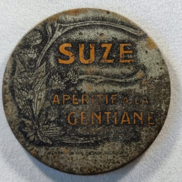 Suze apéritif à la gentiane (métal) (double)