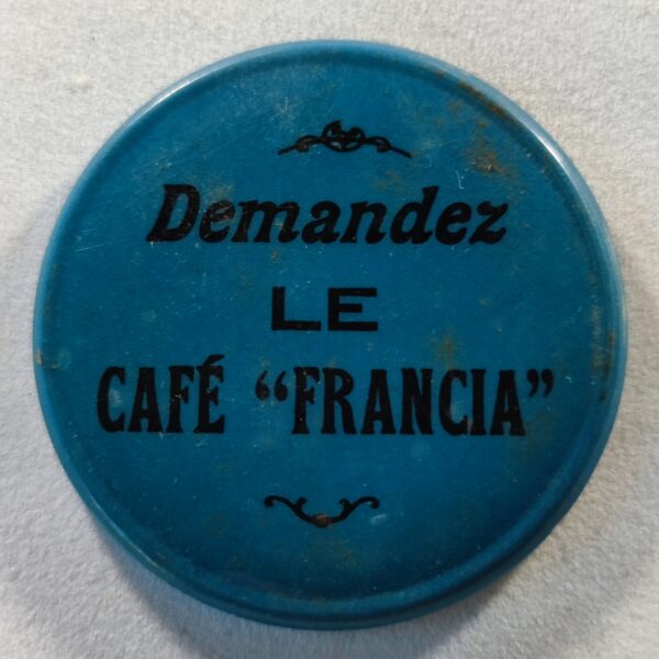 Café "Francia" (bleu foncé)