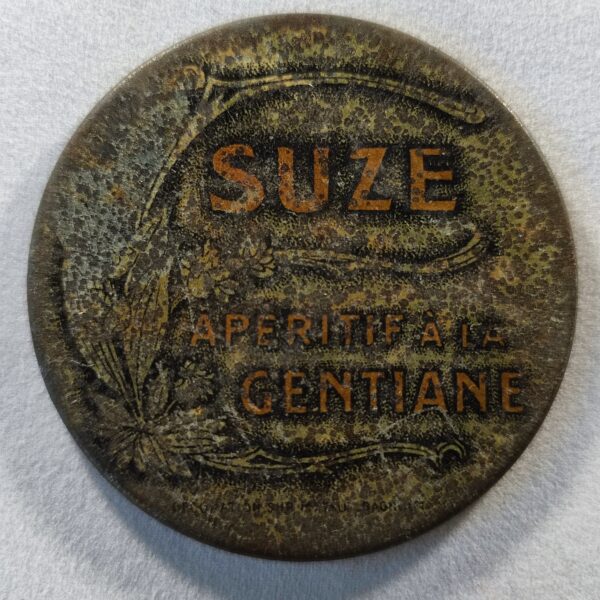 Suze apéritif à la gentiane (métal)