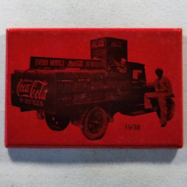 Coca Cola (rectangulaire -1938 - rouge)