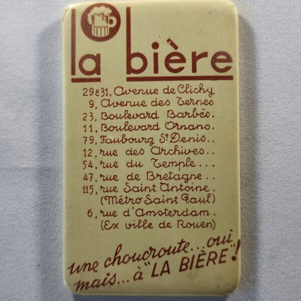 La bière