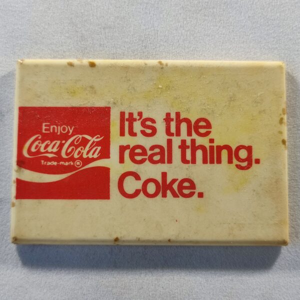 Coca Cola (rectangulaire - It's the real thing)