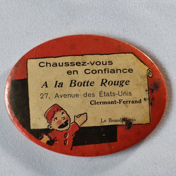 "Chaussez-vous en confiance, A la Botte Rouge, Clermont-Ferrand".