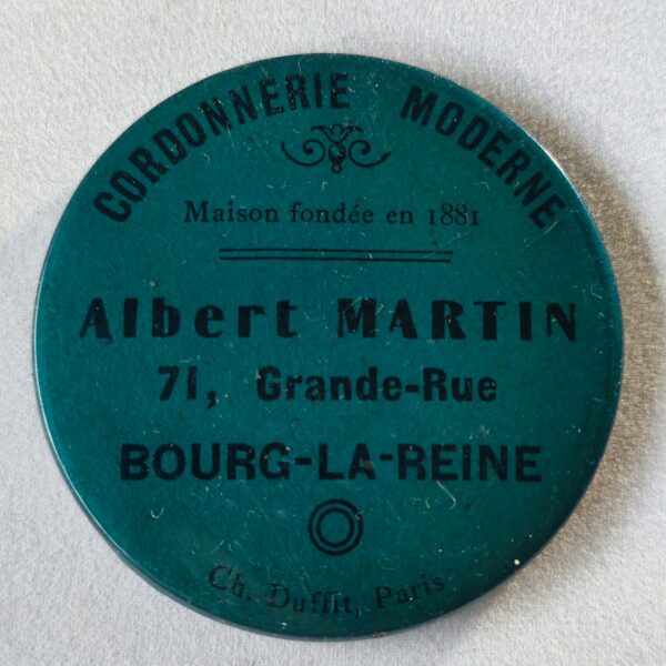 " Cordonnerie Moderne, Albert Martin, Bourg-La-Reine".