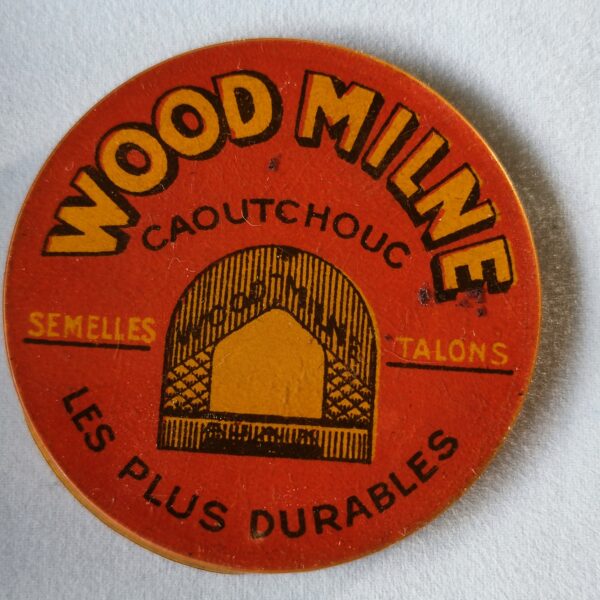 "Wood Milne, caoutchouc, semelles, talons, les plus durables".