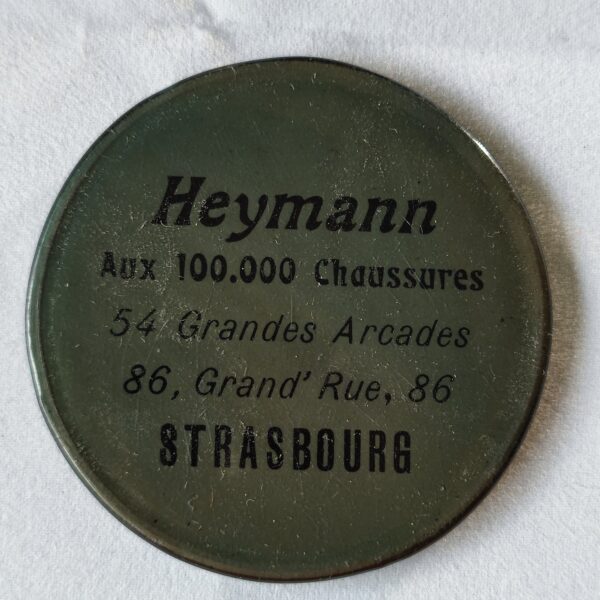 "Heymann, Aux 100 000 Chaussures, Strasbourg".