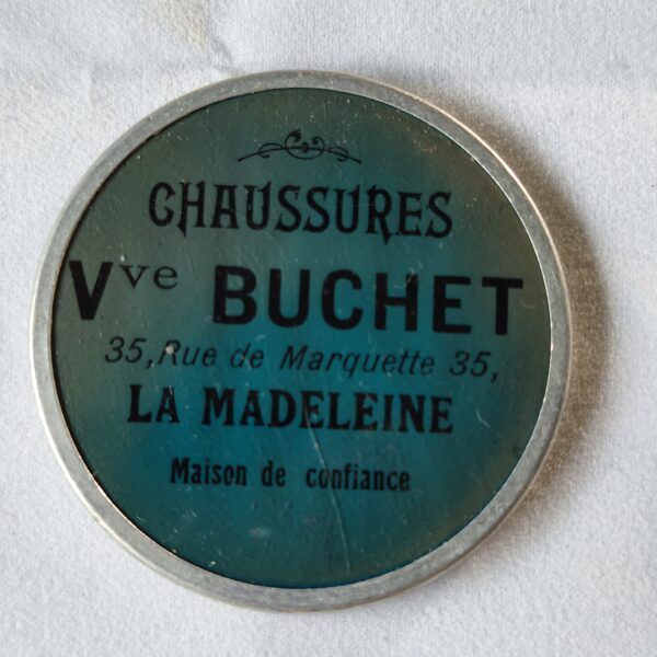 "Chaussures Vve Buchet, La Madeleine".