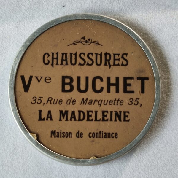 "Chaussures Vve Buchet, La Madeleine".