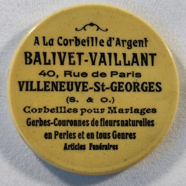 "A la Corbeille d'Argent, Balivet-Vaillant,Villeneuve-St-Georges".