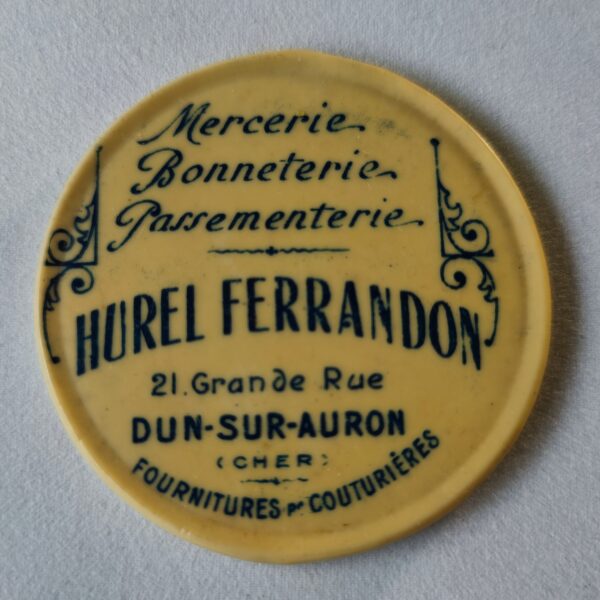 "Mercerie, Bonneterie, Passementerie, Hurel Ferrandon".