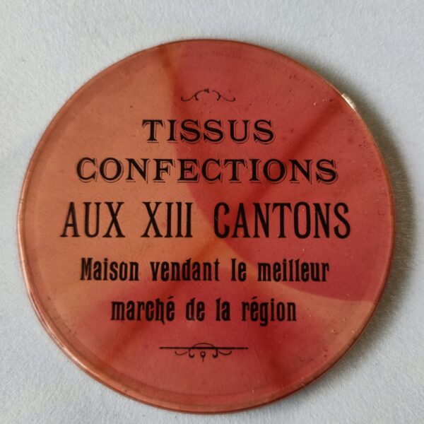 "Tissus Confections Aux XIII Cantons".