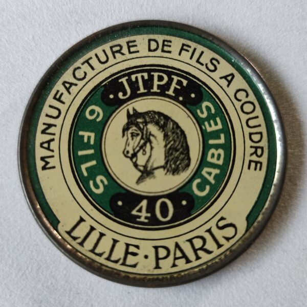 "Manufacture de Fils a Coudre, Lille-Paris". (double).