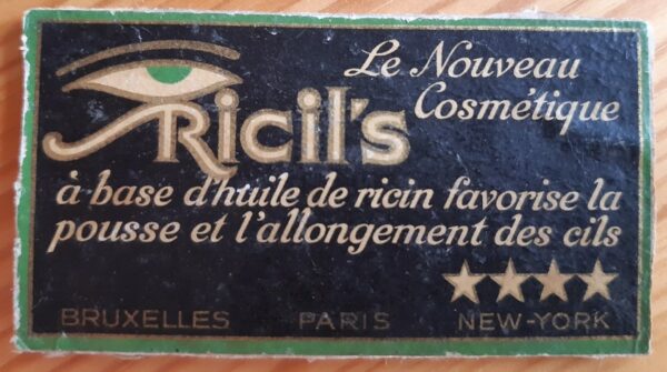 "Ricil's" Le nouveau cosmétique à base d'huile de ricin.