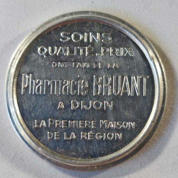 "Pharmacie Bruant à Dijon" Aluminium.