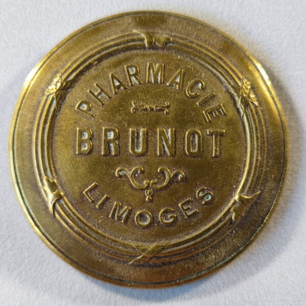 "Pharmacie Brunot, Limoges".