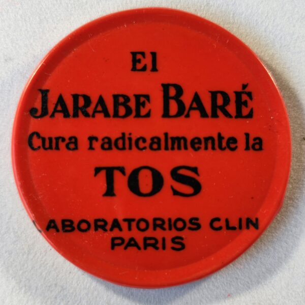 "El Jarabe Baré" Cura radicalmente la TOS, Laboratoires clin Paris".(Double).)