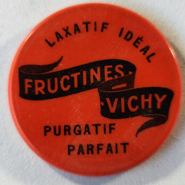 "Fructines-Vichy" Laxatif idéal, purgatif parfait.(rouge).