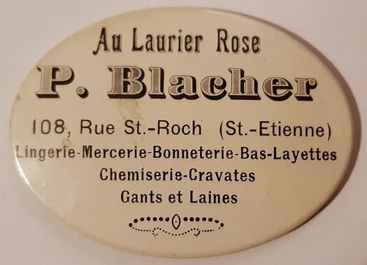 Au laurier rose , P. Blacher à St Etienne