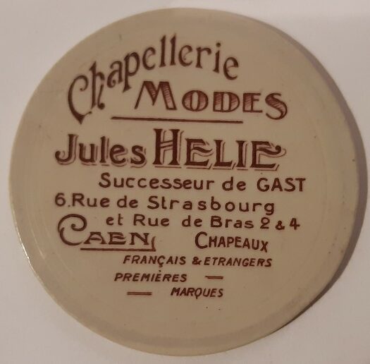 Chapellerie Jules Helie à Caen