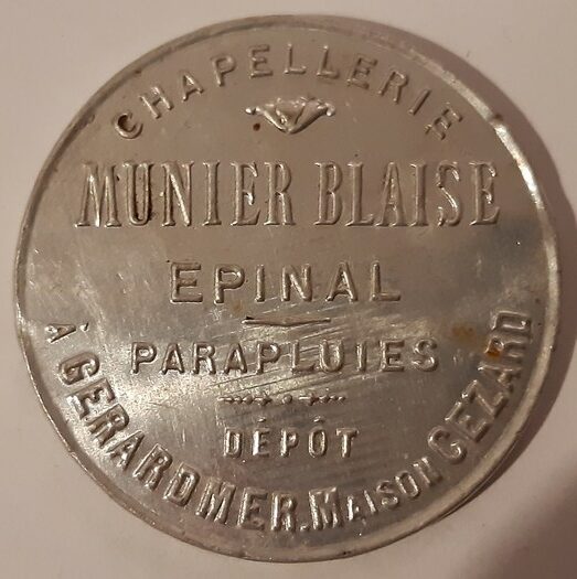 Chapellerie MUNIER Blaise à Epinal