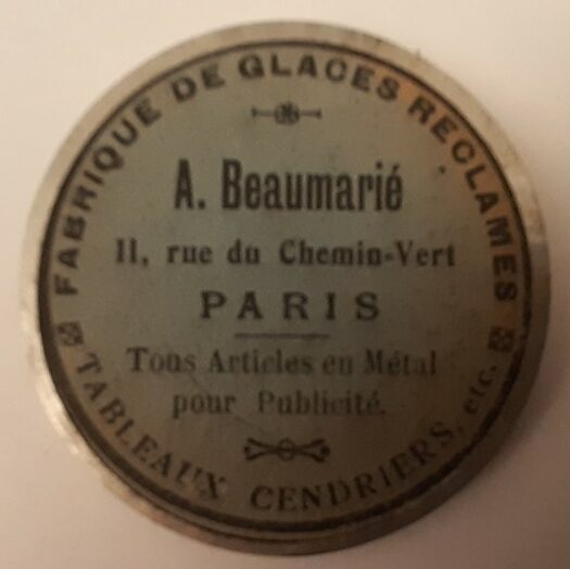 A. Beaumarié à Paris fabrique de glaces réclames