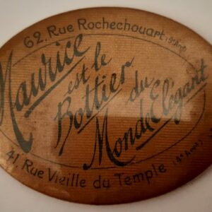 Maurice est le bottier du monde élégant