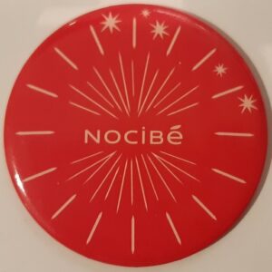 Nocibé (rond rose rayonnant)